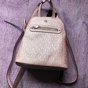 Beautiful rose gold backpack